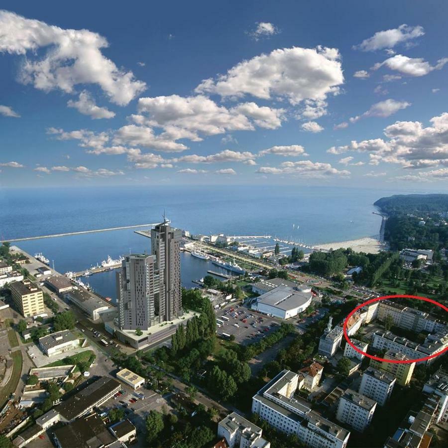 Apartament Przy Plazy W Centrum Gdyni - Prywatny Parking! Gdynia Exteriör bild